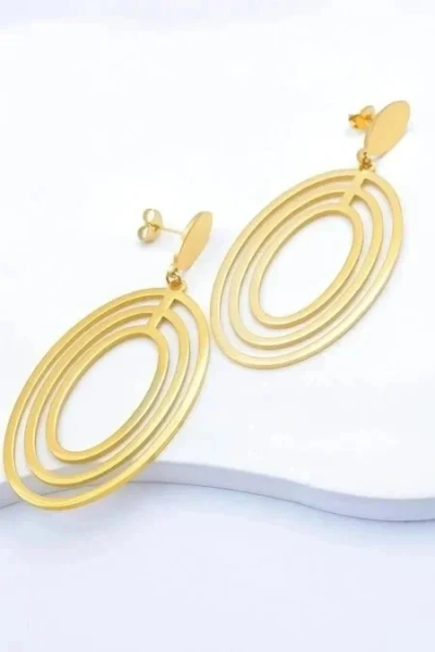 Boucles d'oreilles en acier inoxydable 4