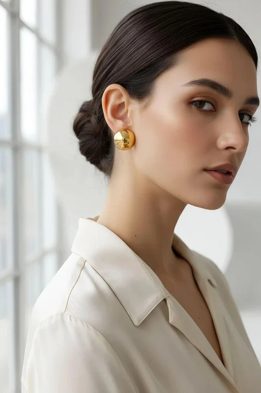 Boucles d'oreilles en acier inoxydable 2