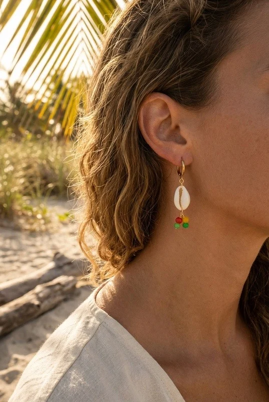 Boucles d'oreilles en acier inoxydable 2