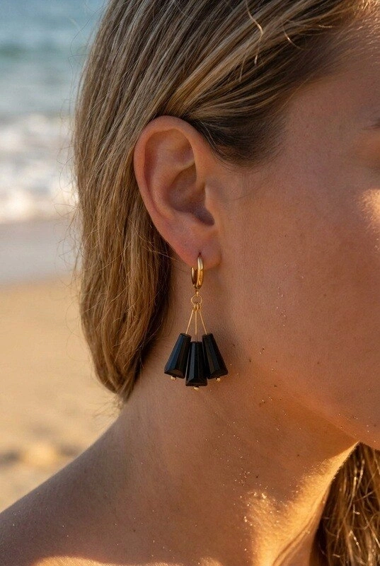 Boucles d'oreilles en acier inoxydable 2