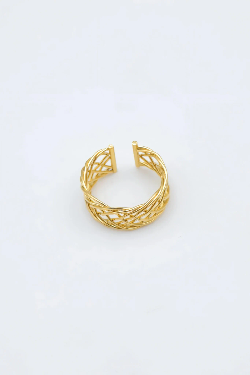 Bague ajustable en acier inoxydable 2