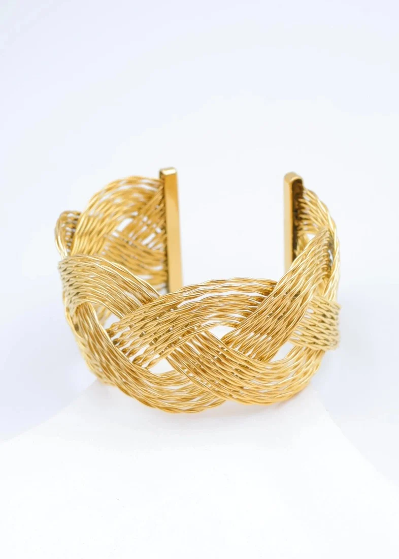 Stainless steel bangle bracelet 2