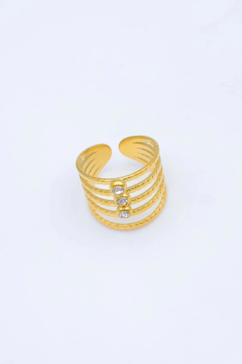 Bague en acier inoxydable ajustable 2