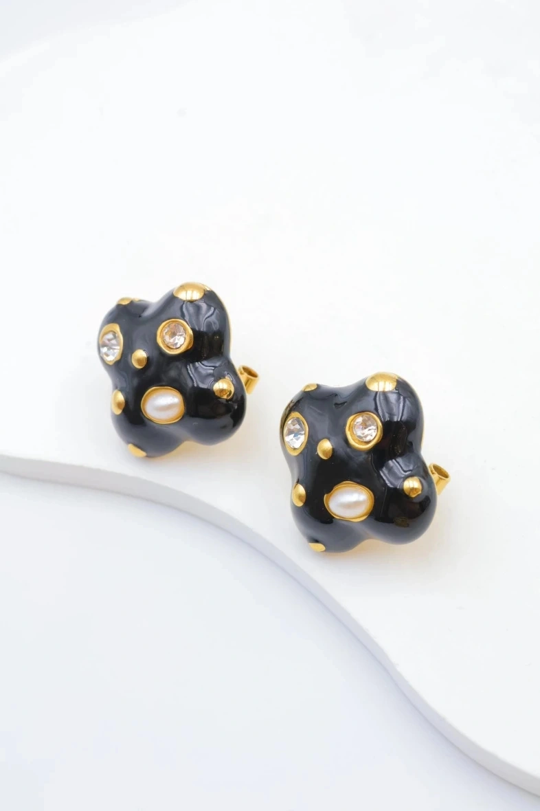 Stainless steel earrings 3