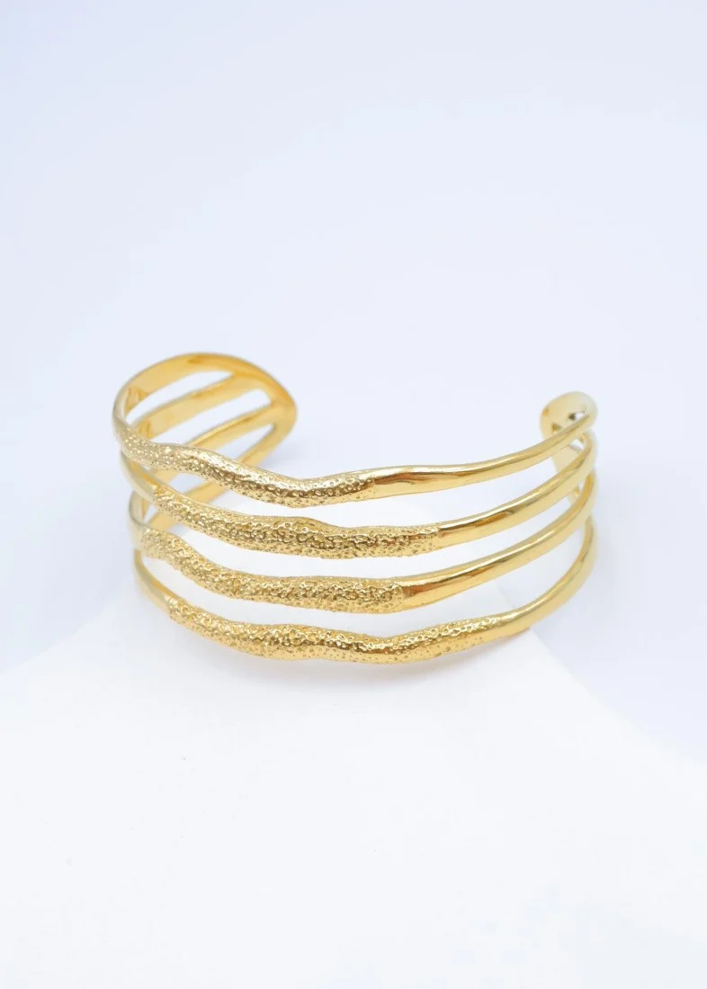 Stainless steel bangle bracelet 2