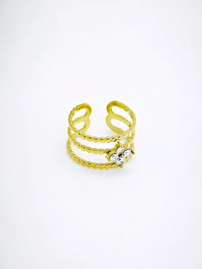 Adjustable stainless steel ring 2