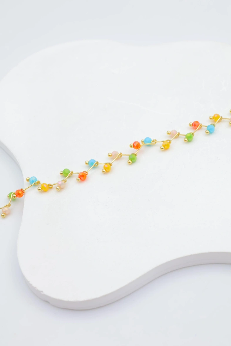 Stainless steel bracelet — Multicolor