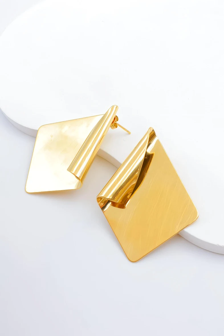Boucles d'oreilles en acier inoxydable 2