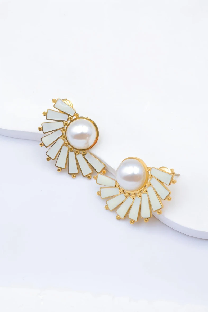 Boucles d'oreilles en acier inoxydable 2