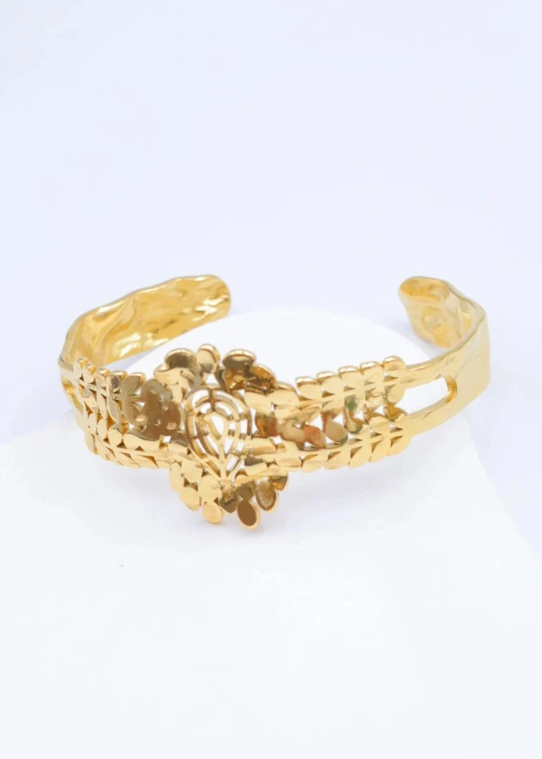 Stainless steel bangle bracelet 2