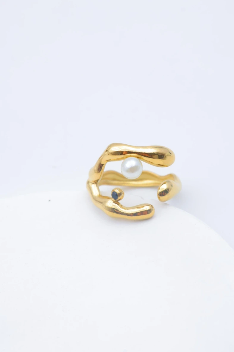 Bague en acier inoxydable ajustable 2