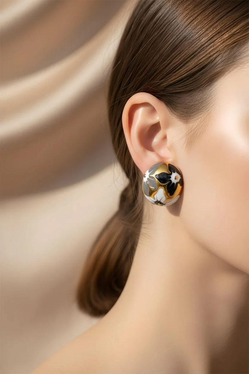 Boucles d'oreilles en acier inoxydable 2