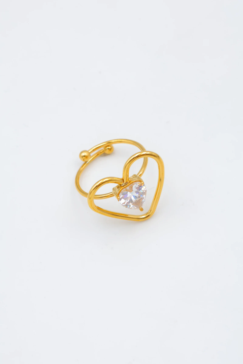 Adjustable stainless steel ring 2