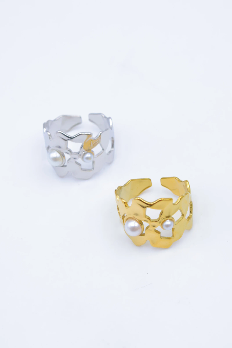 Bague en acier inoxydable ajustable 2