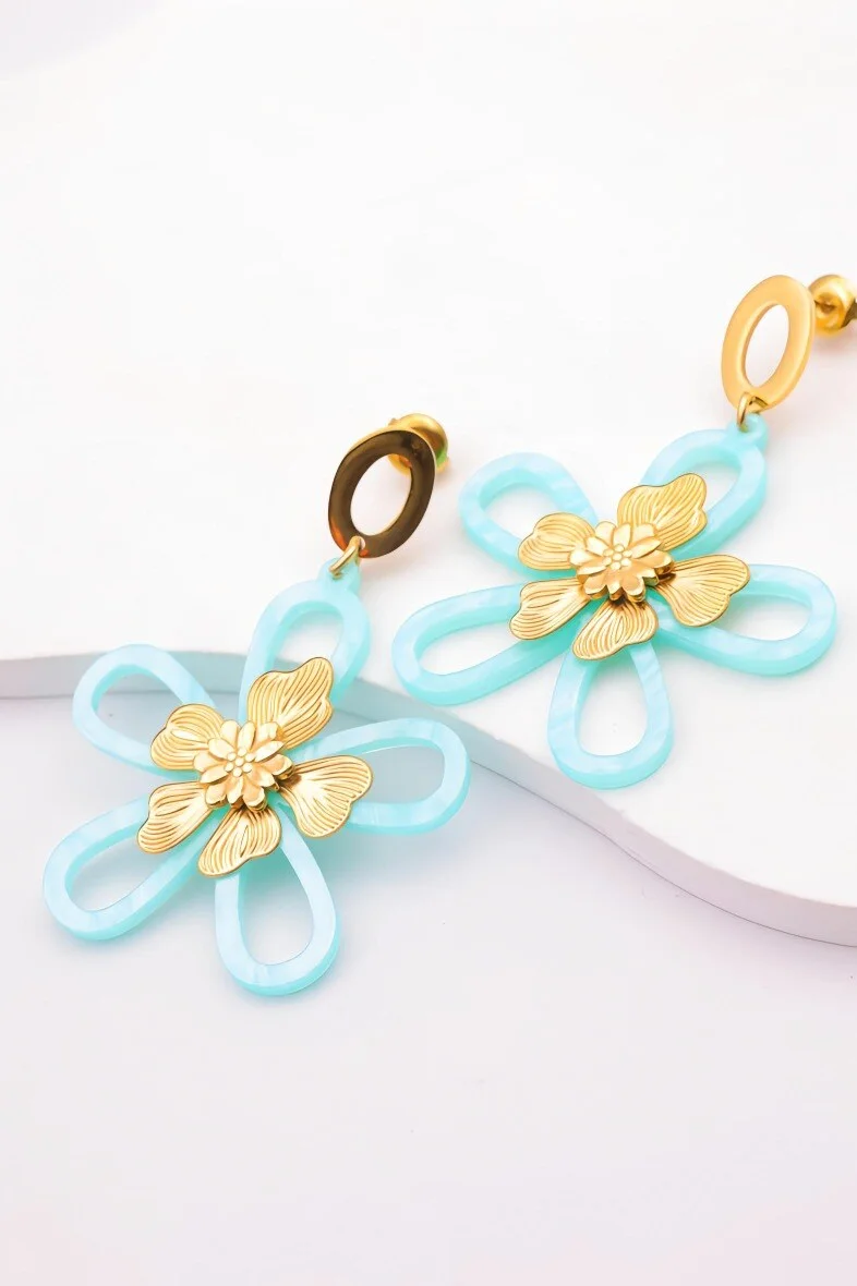 Boucles d'oreilles en acier inoxydable 2