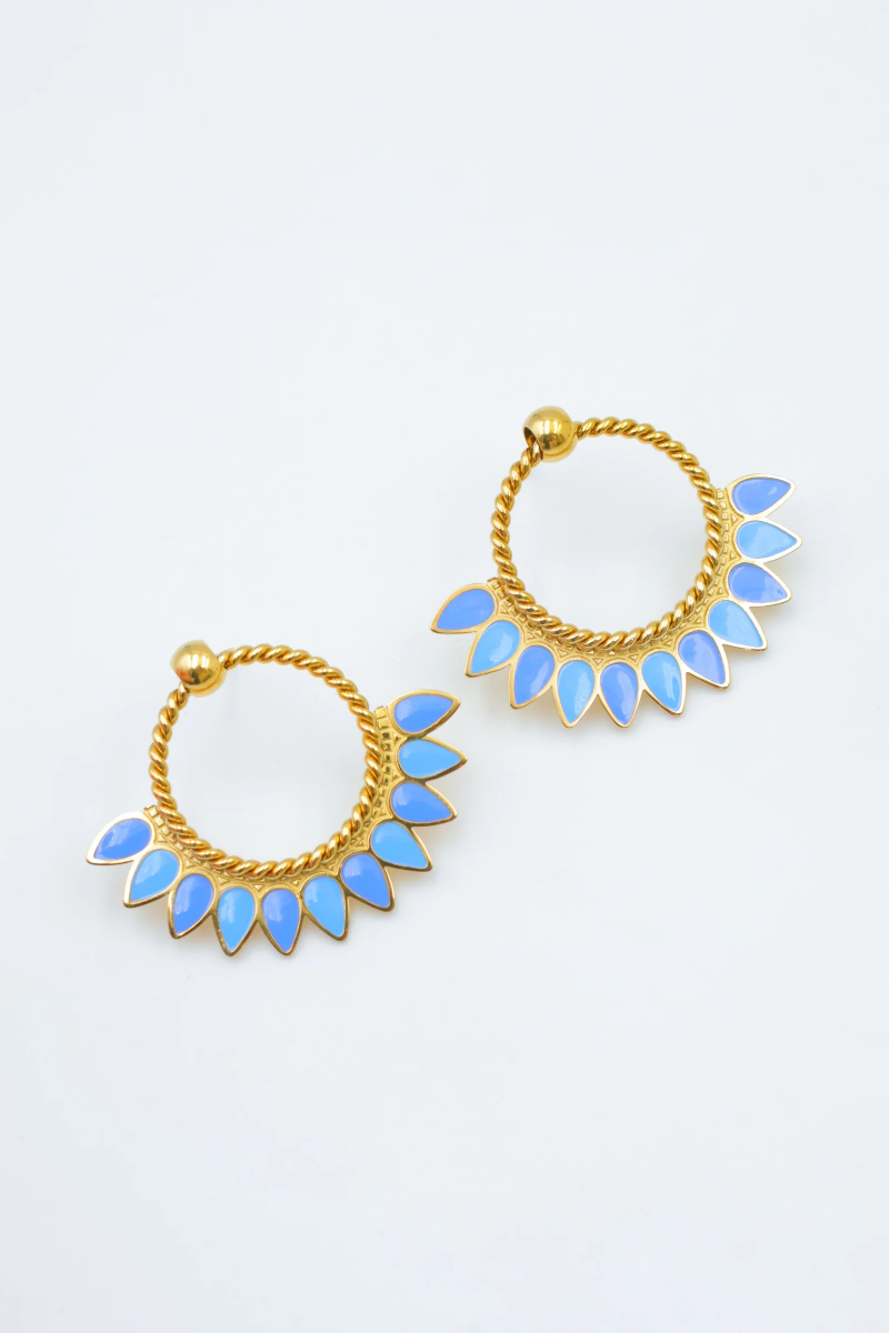 Boucles d'oreilles en acier inoxydable 2