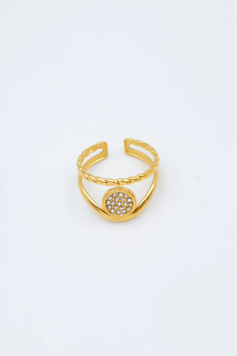Bague en acier inoxydable ajustable 3