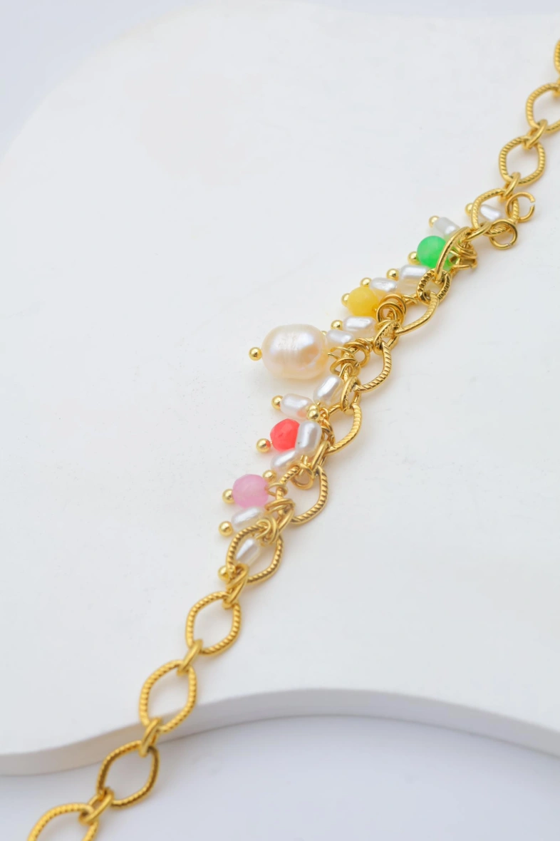 Stainless steel bracelet — Multicolor