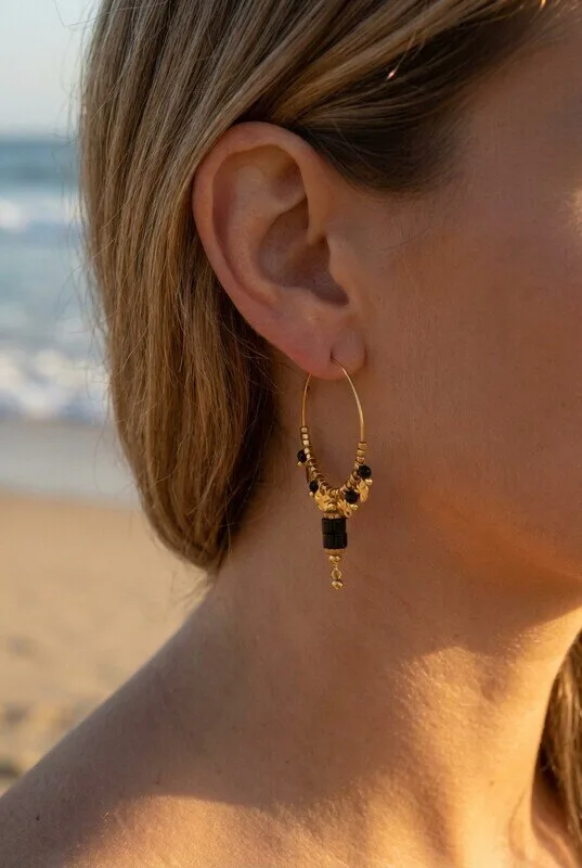 Boucles d'oreilles en acier inoxydable 2