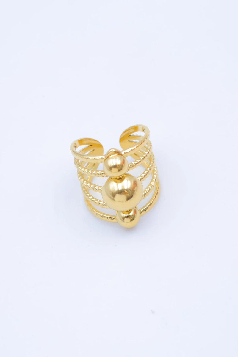 Bague ajustable en acier inoxydable 2