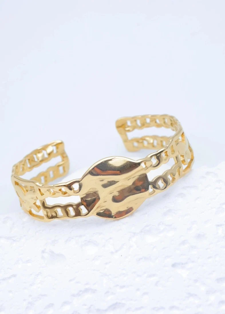 Bracelet jonc en acier inoxydable 2