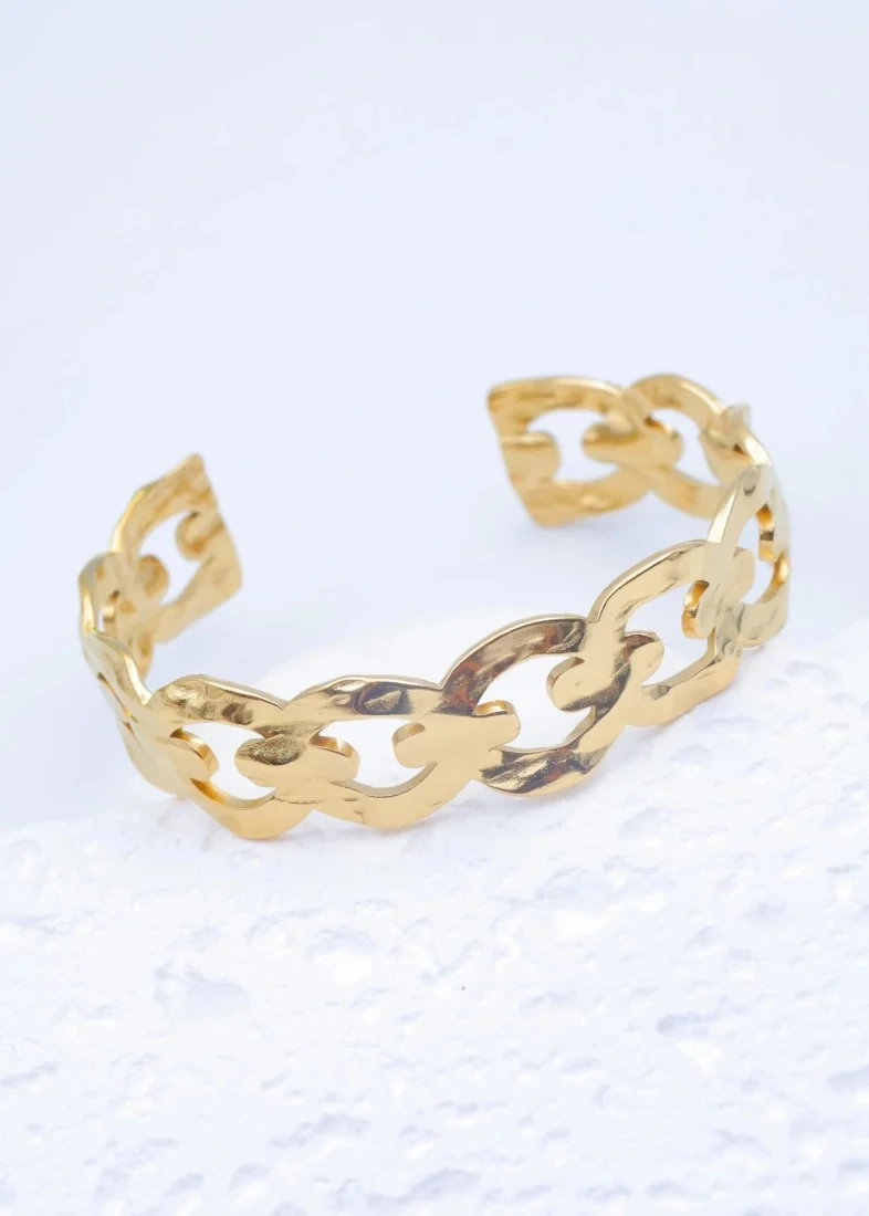Stainless steel bangle bracelet 2