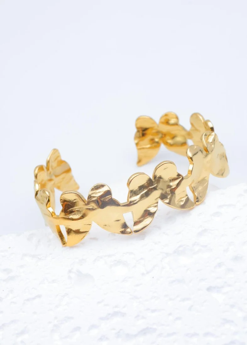 Bracelet jonc en acier inoxydable 2
