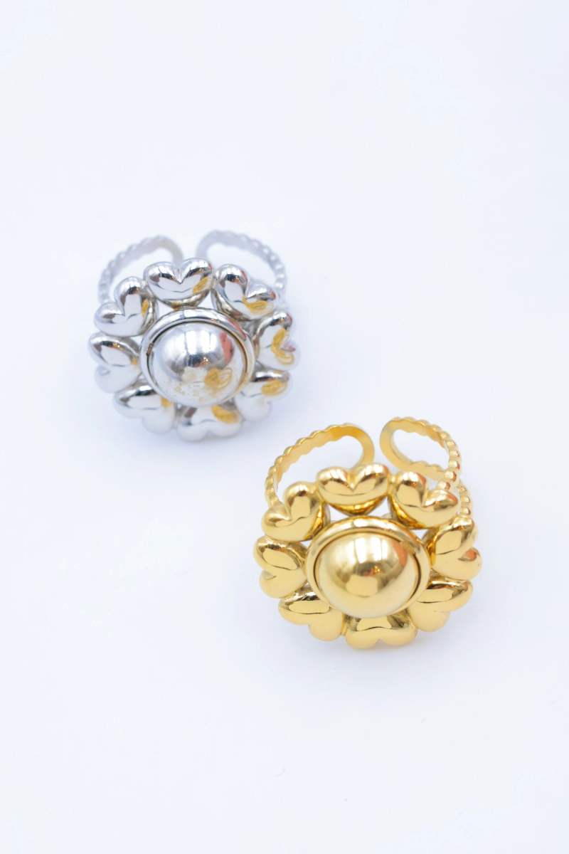 Adjustable stainless steel ring 2