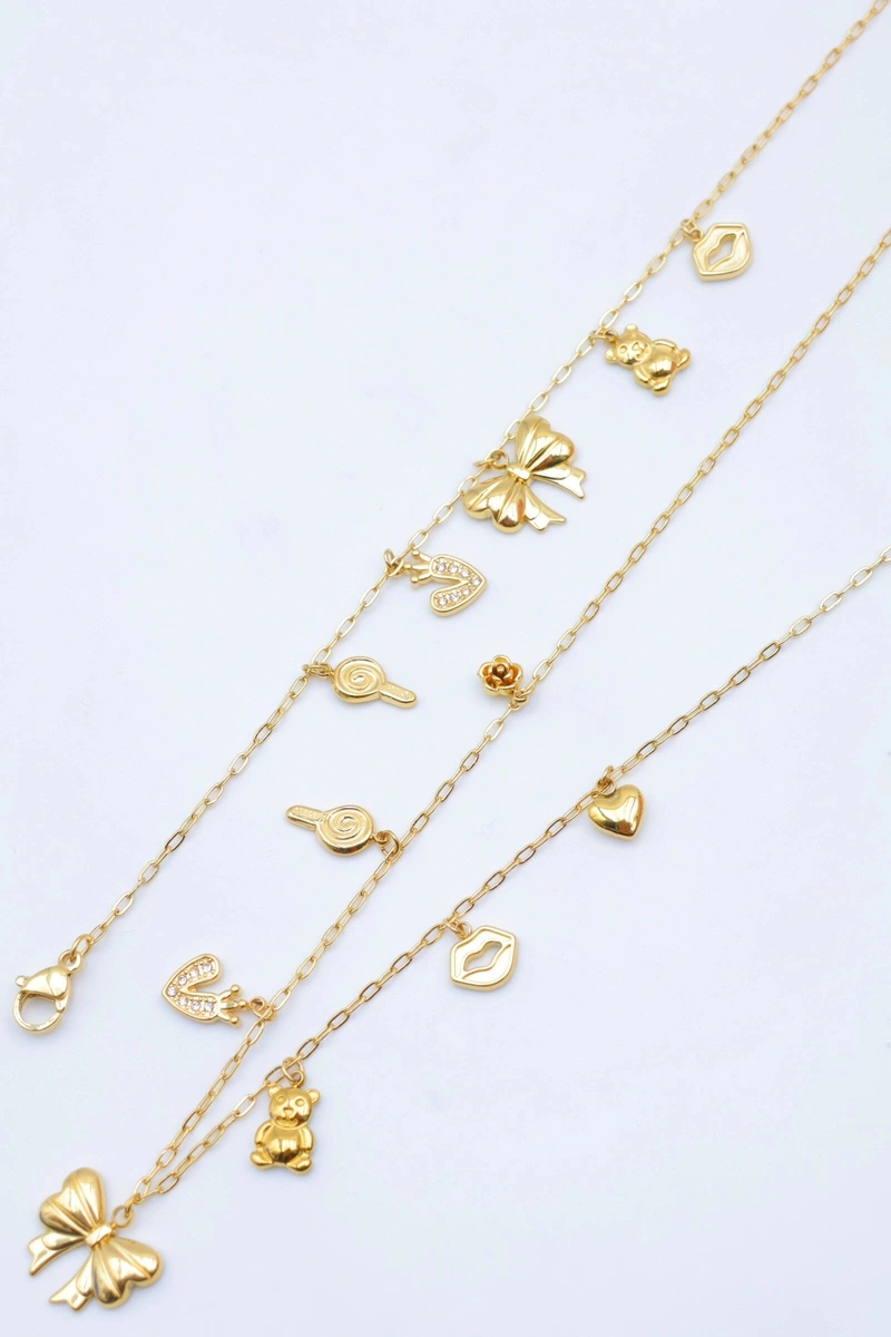 Parure de bijoux en acier inoxydable 3