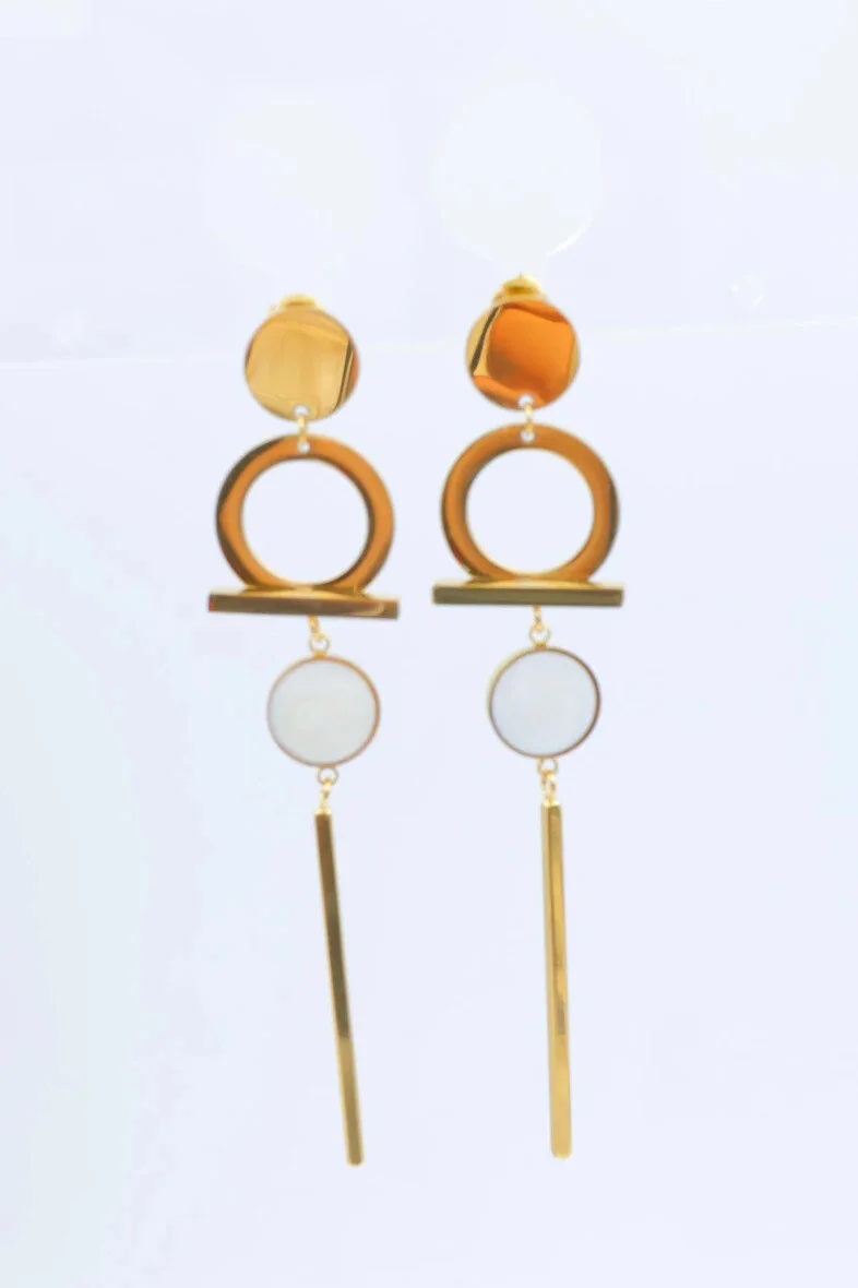 Stainless steel earrings 2