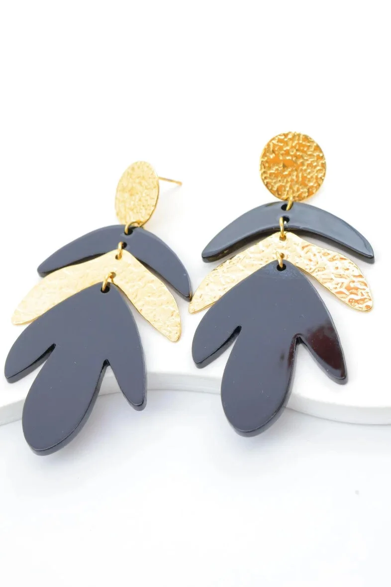 Boucles d'oreilles en acier inoxydable 2