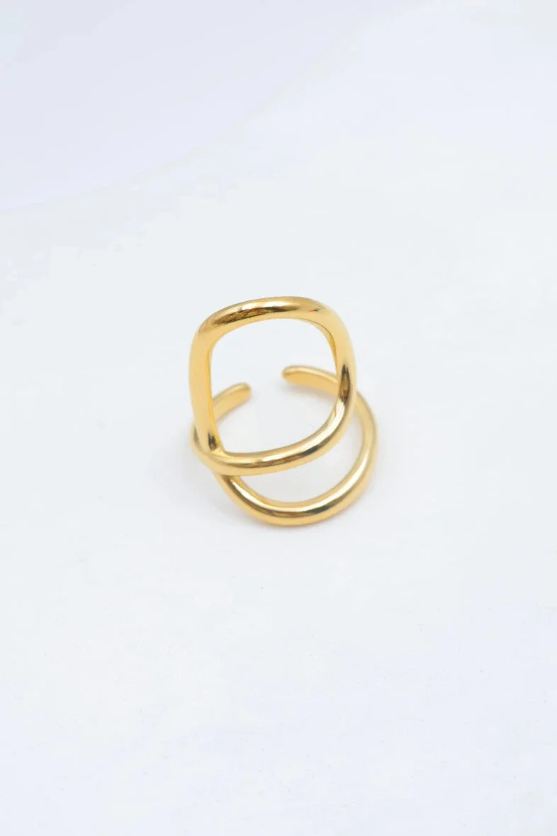 Bague en acier inoxydable ajustable 2