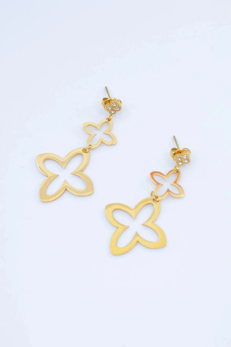 Boucles d'oreilles en acier inoxydable 2