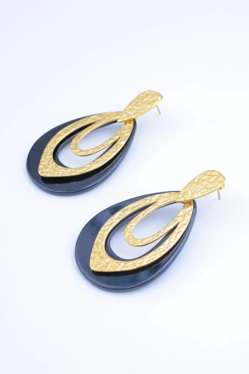 Boucles d'oreilles en acier inoxydable 2