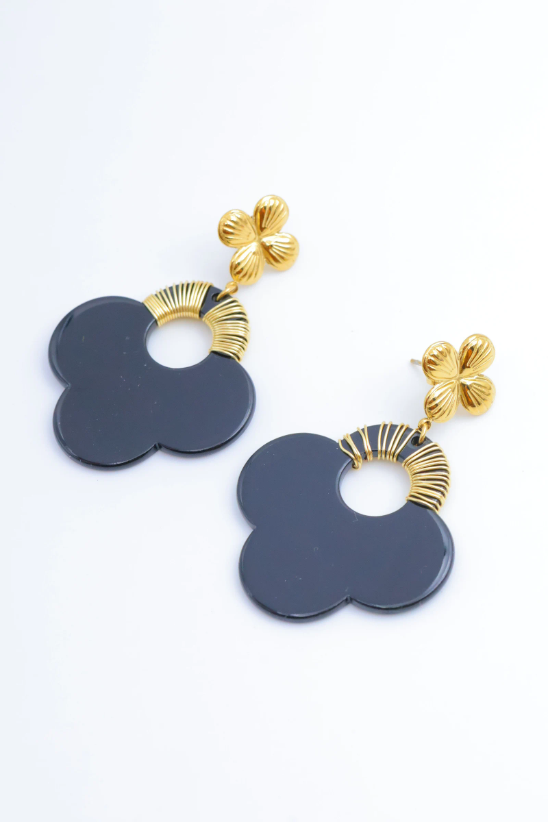 Boucles d'oreilles en acier inoxydable 2