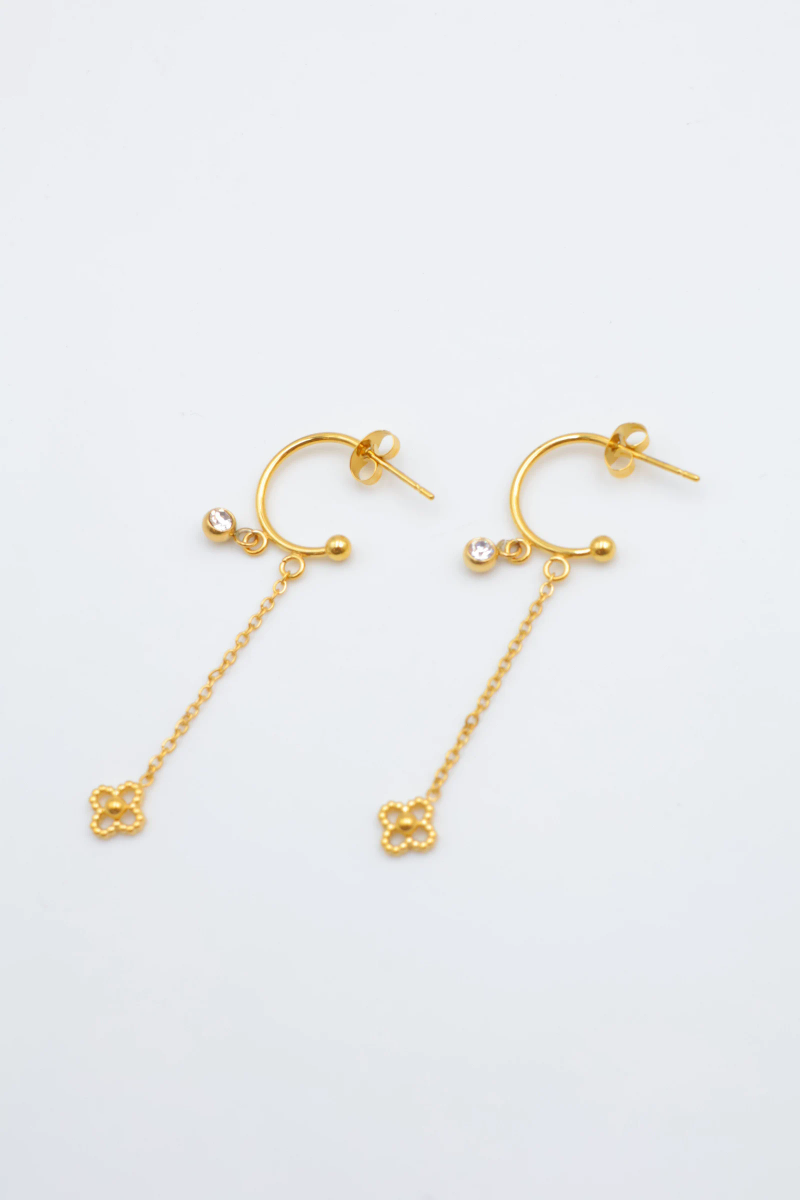 Stainless steel earrings 2