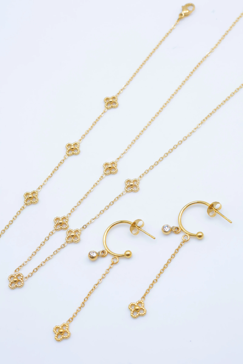 Stainless steel jewelry set 2
