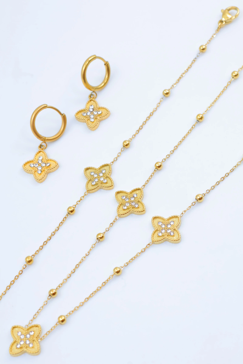 Parure de bijoux en acier inoxydable 2