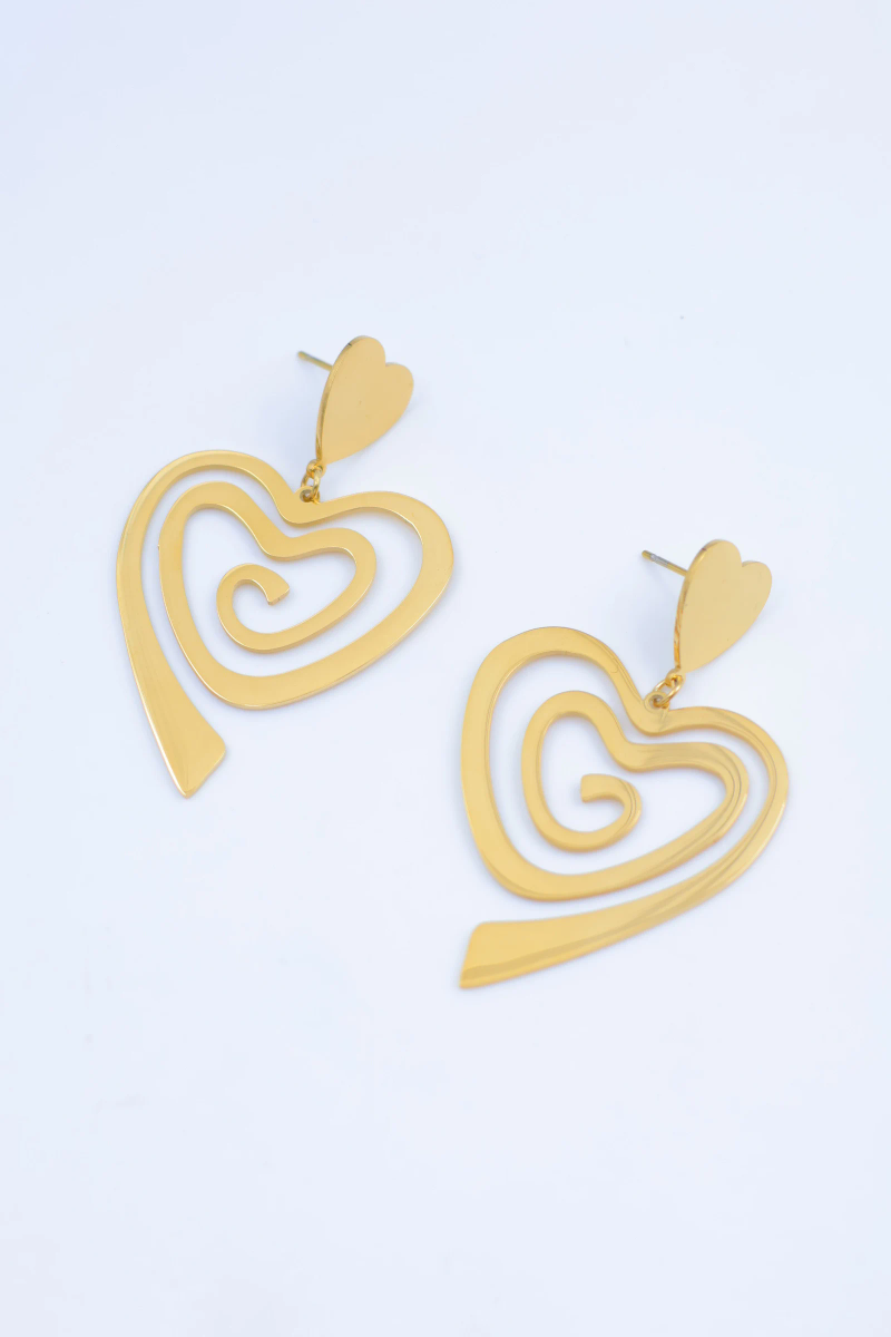 Boucles d'oreilles en acier inoxydable 2