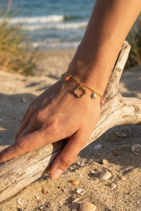 Bracelet en acier inoxydable — Multicolore