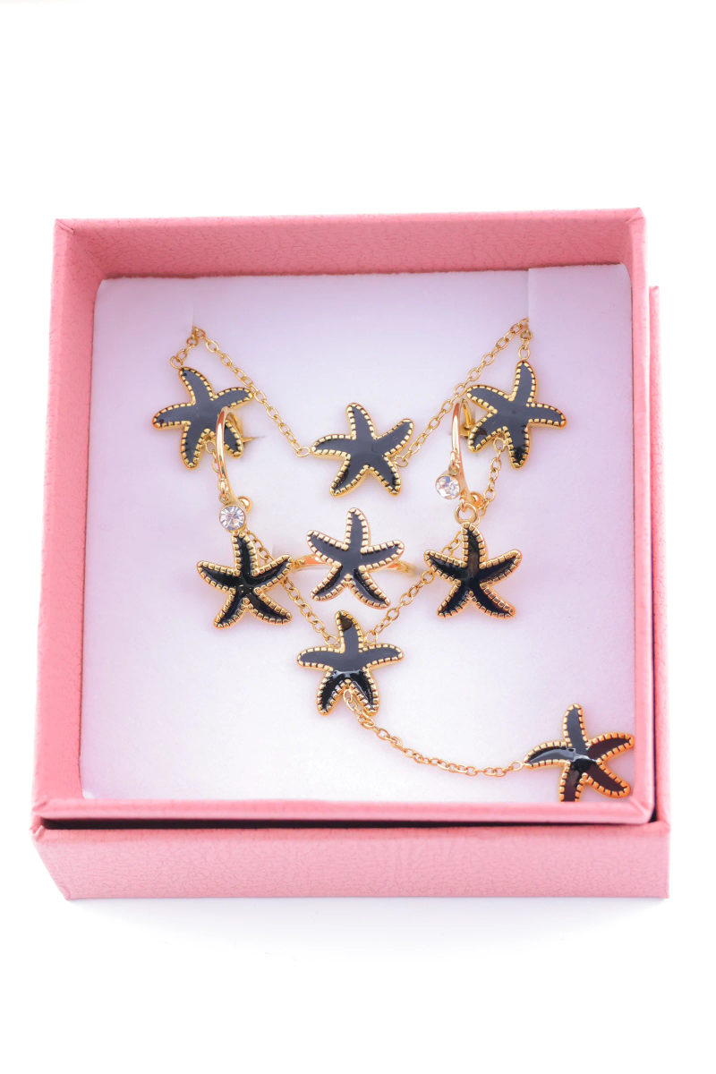 Jewelry set with stainless steel box 2