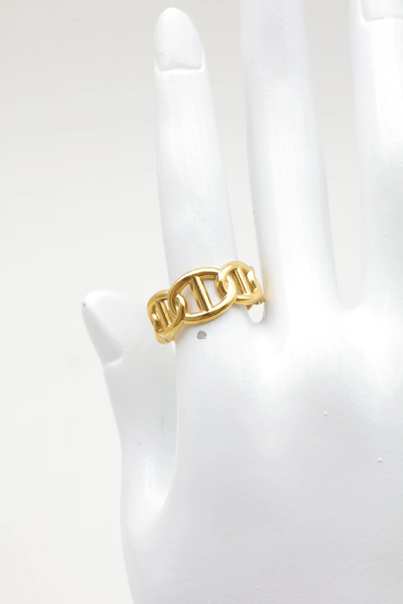 Bague ajustable en acier inoxydable 2