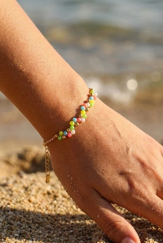 Bracelet en acier inoxydable — Multicolore