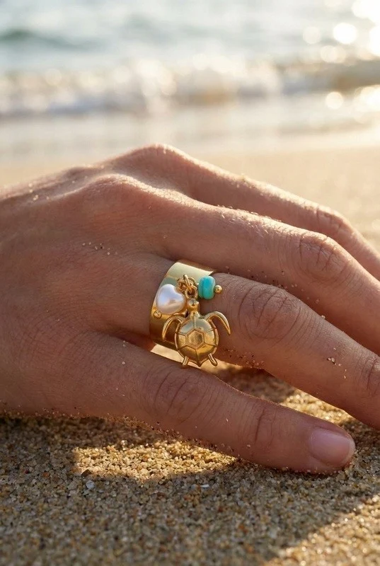 Adjustable stainless steel ring 2
