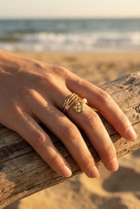 Bague en acier inoxydable ajustable 2