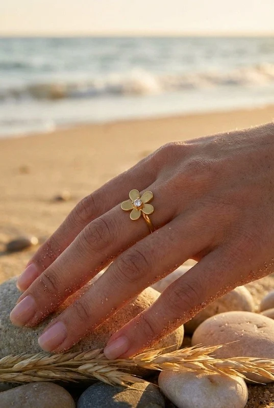 Bague en acier inoxydable ajustable 2