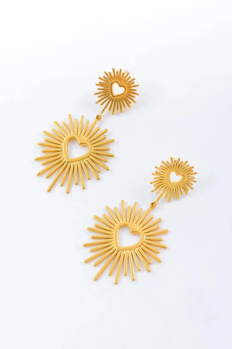 Boucles d'oreilles en acier inoxydable 2
