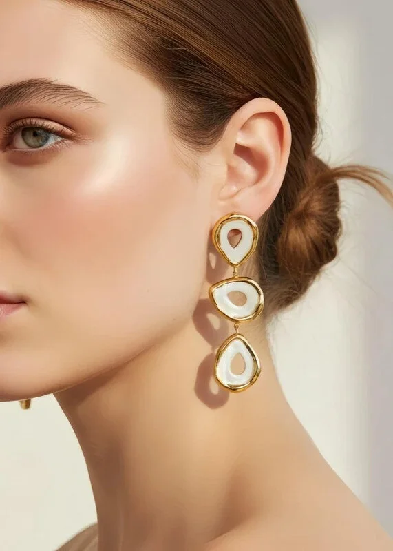 Stainless steel earrings 2