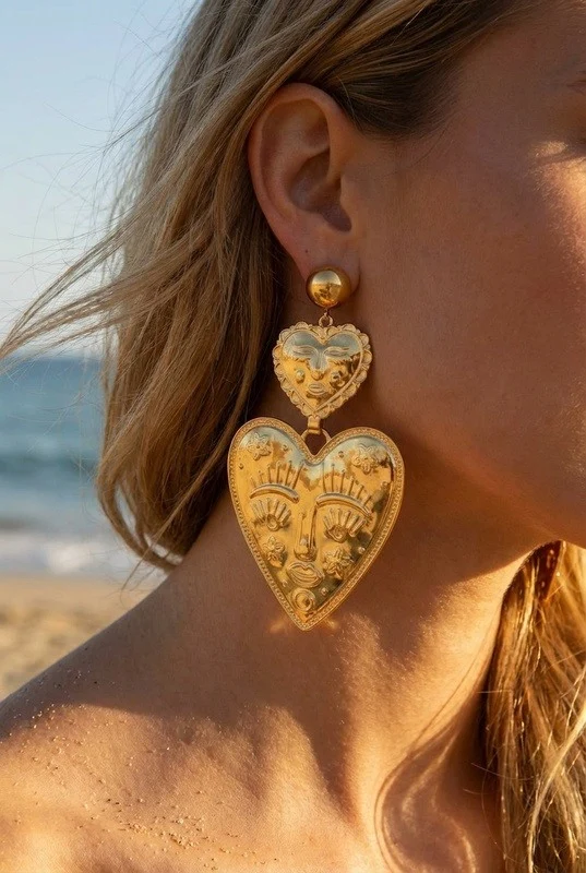 Stainless steel earrings 2