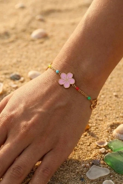 Bracelet en acier inoxydable — Multicolore